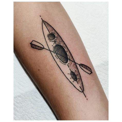 kayak tattoo